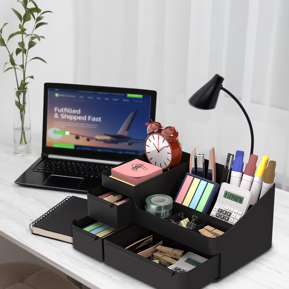CHANCETSUI organizador de maquillaje para baño, maximiza la organización diaria.