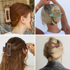 CHANDAT pinzas para cabello grueso o delgado, adaptable a distintos peinados.