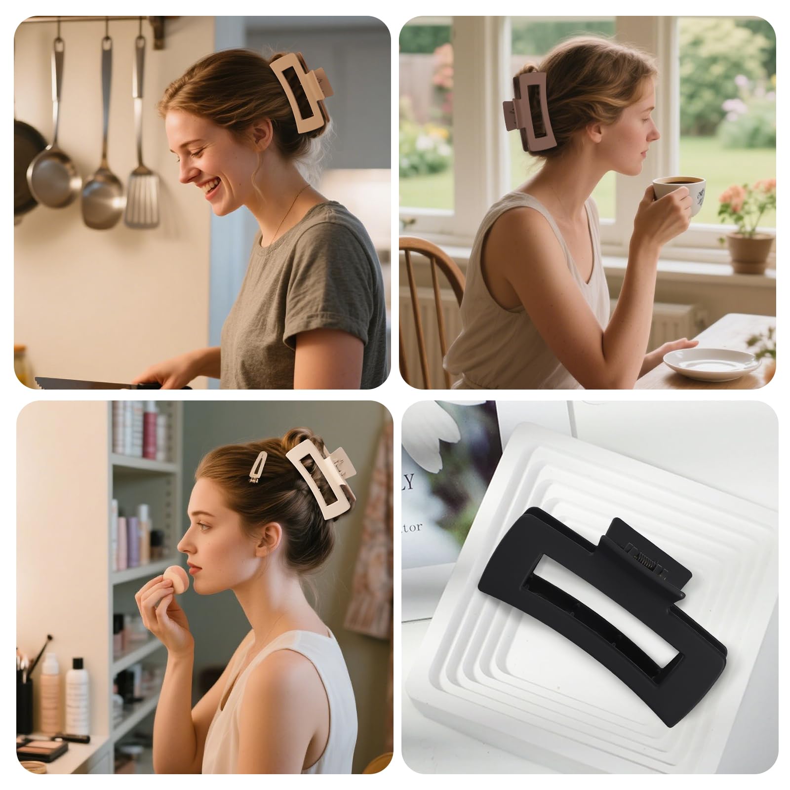 CHANDAT pinzas regalo ideal para niñas y mujeres.