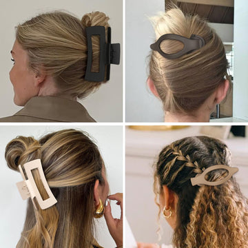 CHANDAT pinzas en colores neutros para combinar con cualquier outfit.