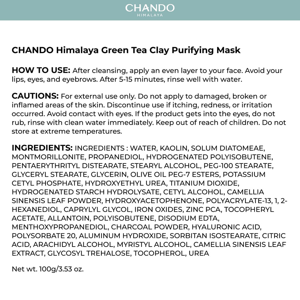 CHANDO HIMALAYA frescura-post-aplicacion ofrece limpieza agradable.