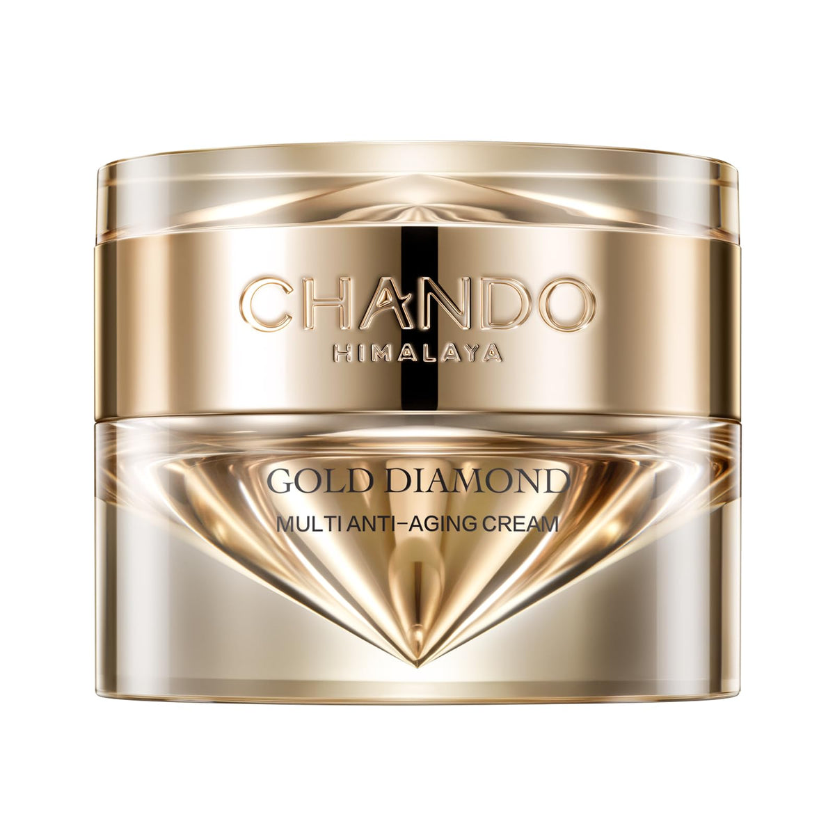 CHANDO HIMALAYA Oro Diamante crema anti edad en bote para contornos definidos
