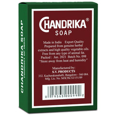 Chandrika, barra natural vegana para piel sensible y limpia