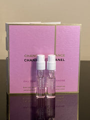 CHANEL Chance Eau Tendre cap detail, premium craftsmanship.