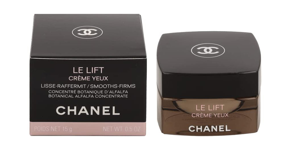 CHANEL Le Lift Crème Yeux, aplicación suave alrededor del contorno para una mirada más fresca