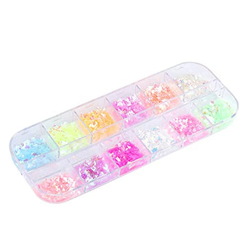 CHANGAR brillo holográfico para uñas, realza la manicura