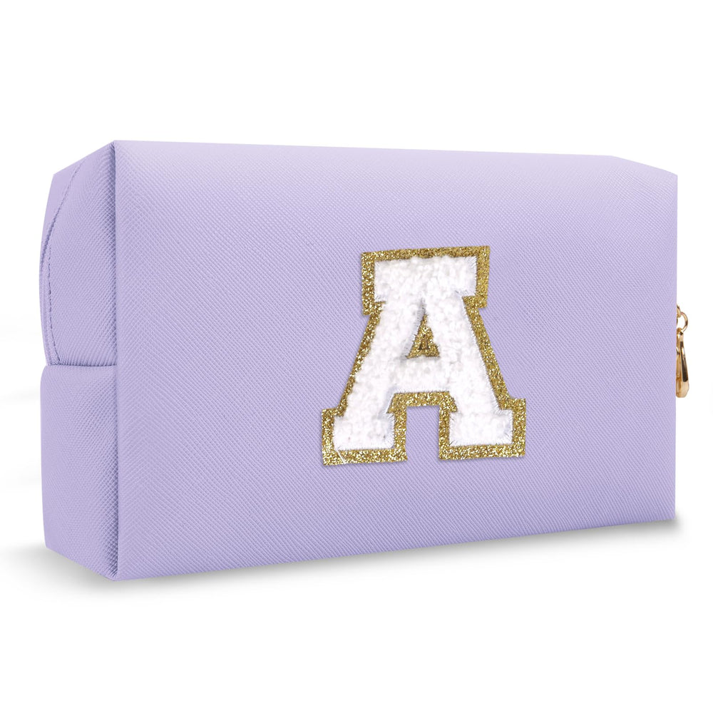 Bolso Chaogreat de maquillaje personalizado con iniciales A-Z, regalo elegante para ella.