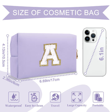 Estuche Chaogreat en PU impermeable protege cosméticos durante viajes.
