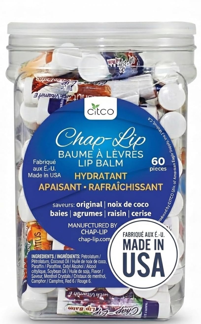 Chap-Lip Lip Balm vitamina E, cuidado antioxidante para labios