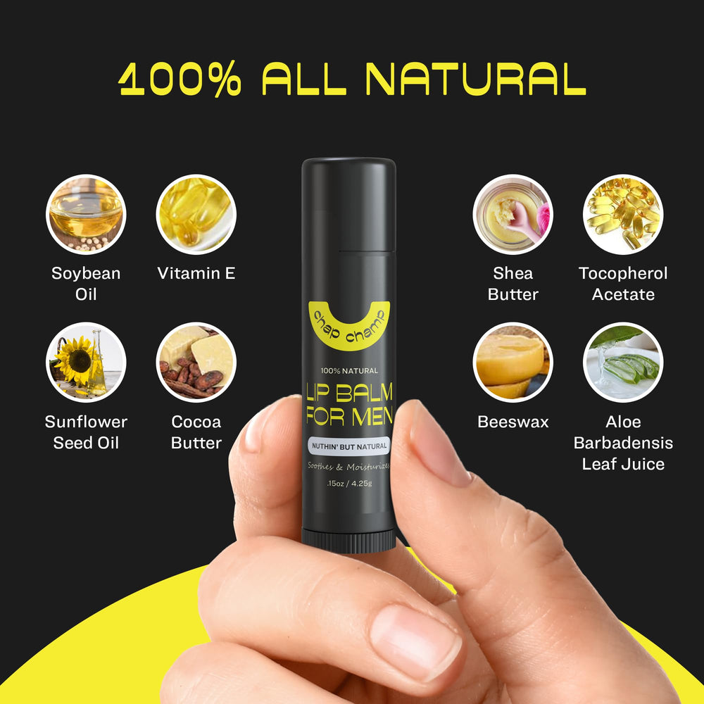 ChapChamp bálsamo labial coco, textura suave y protección diaria.