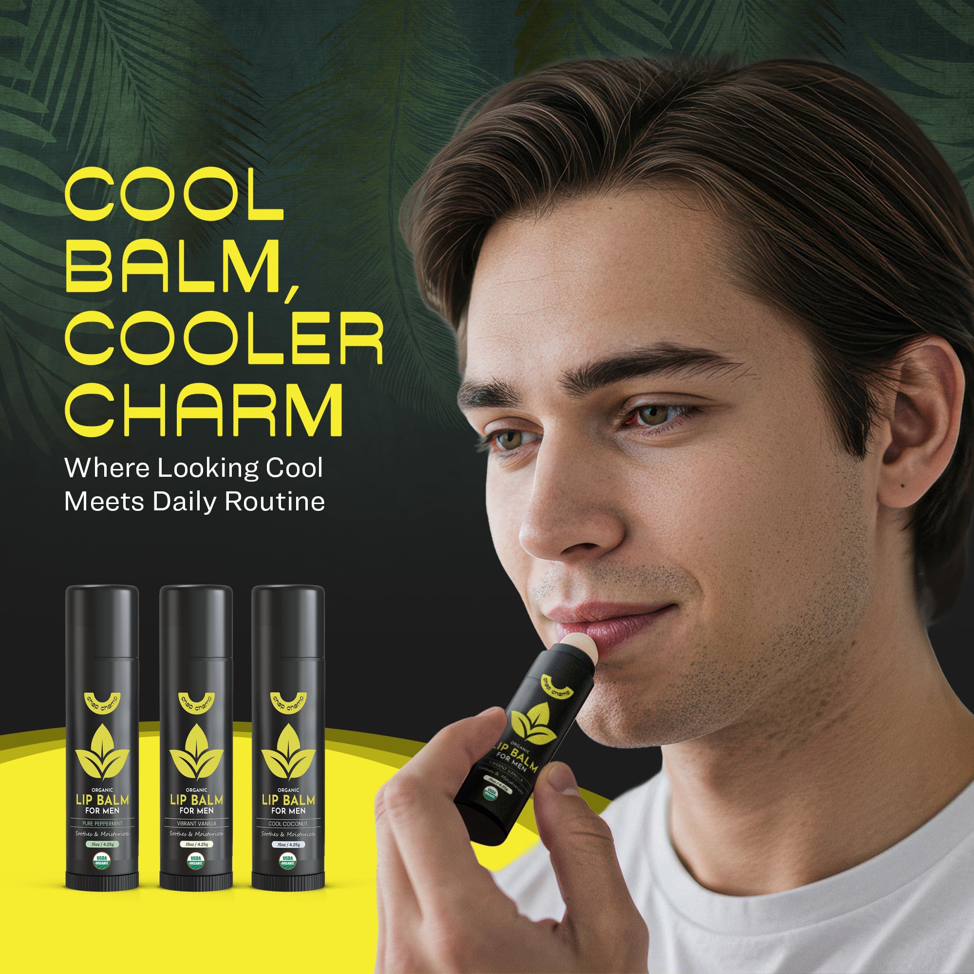 ChapChamp caja regalo balsamo labial, ideal para regalo masculino.