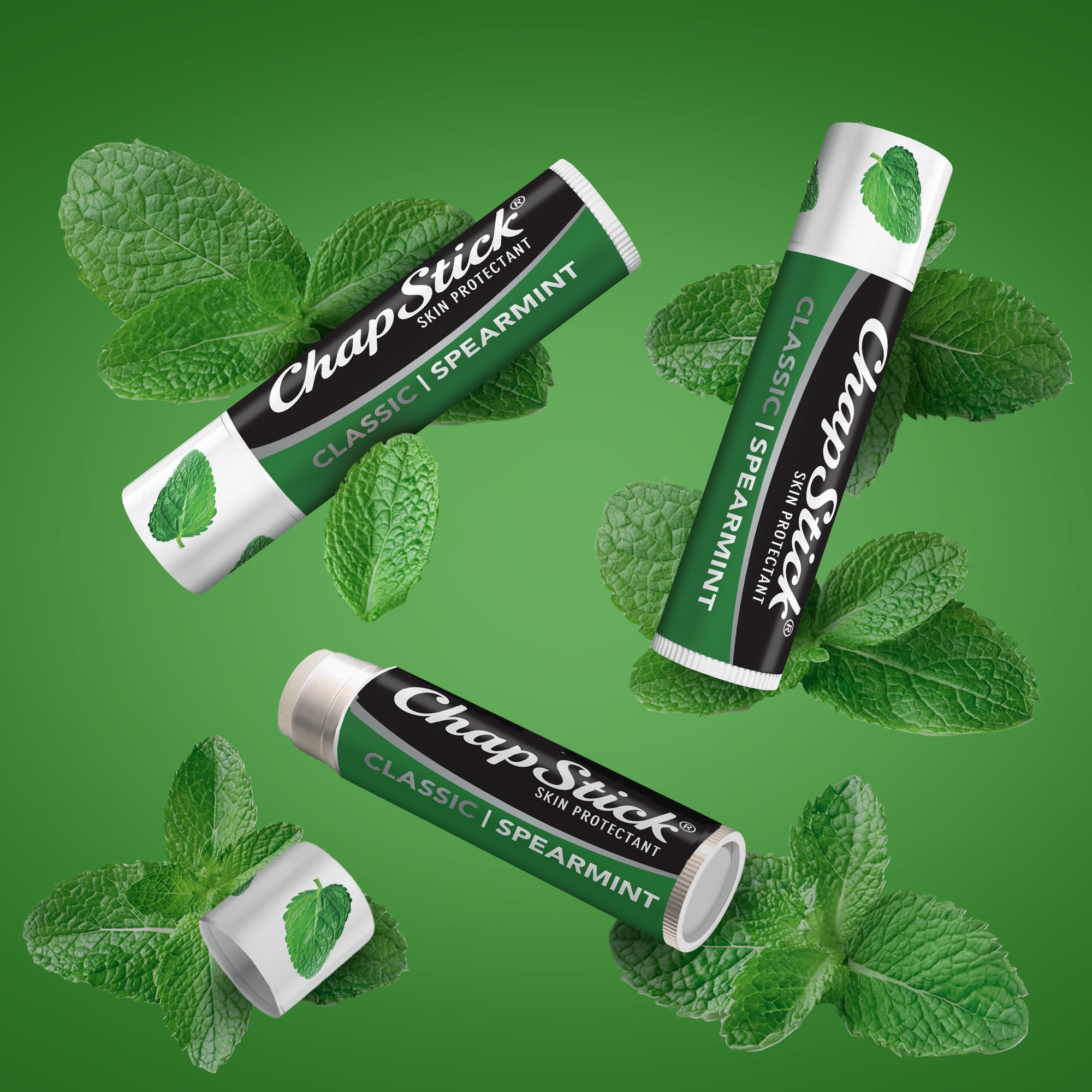 Aplicación rápida de ChapStick para labios al instante.