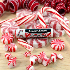 ChapStick Candy Cane aplicación suave para uso diario.