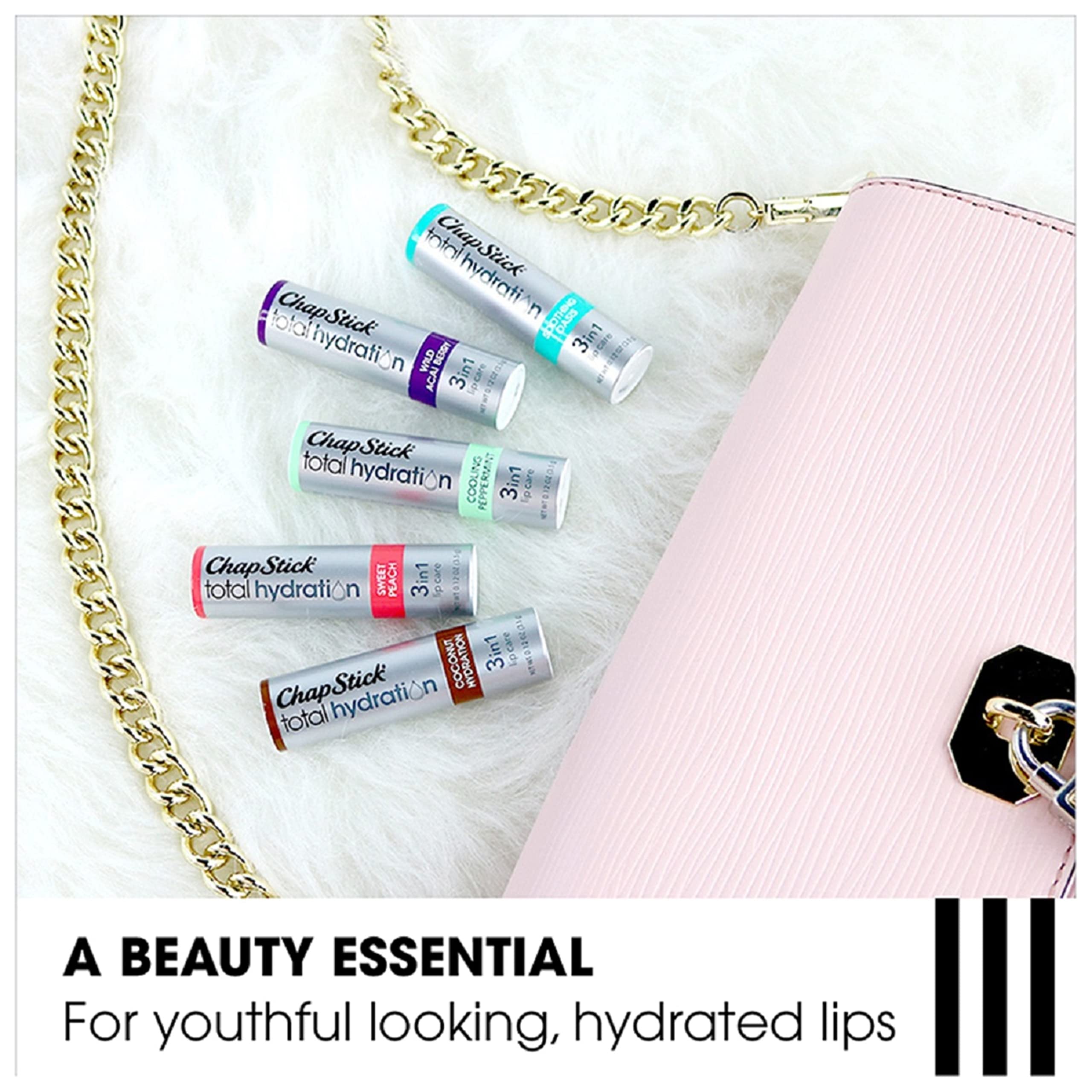ChapStick aplicación suave para labios más suaves.