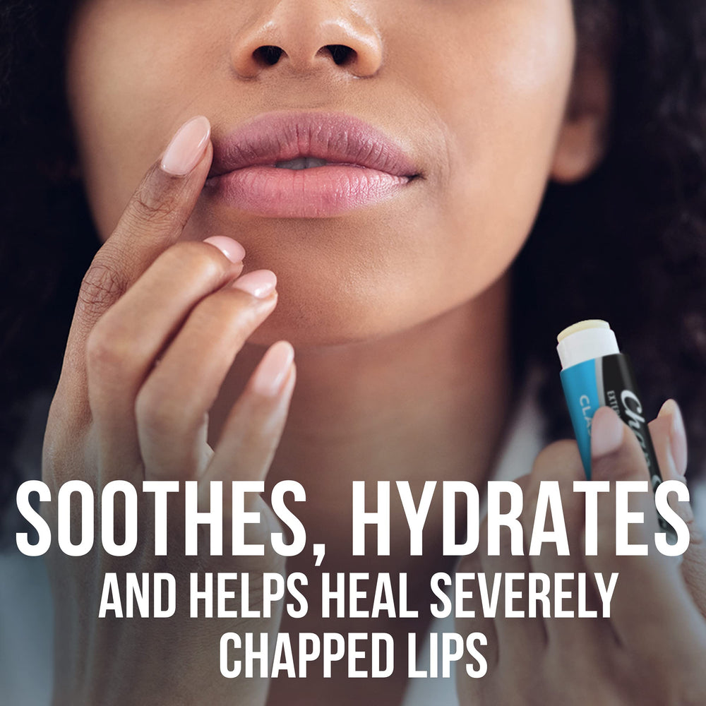 ChapStick Classic Medicado, cuidado diario de labios con formato compacto.