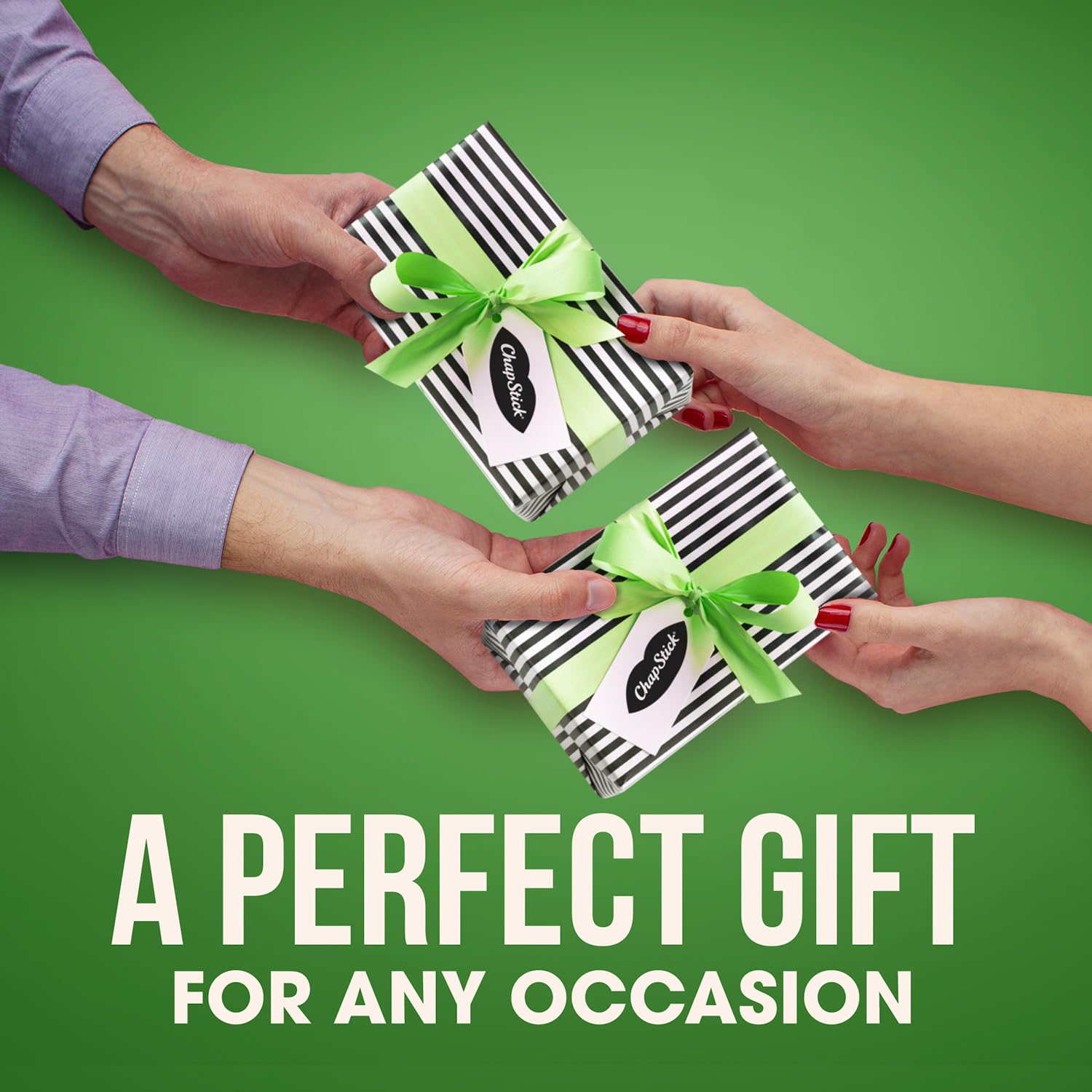 ChapStick Classic Spearmint bulk 12-pack on the go, convenient moisture.