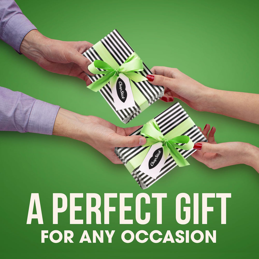 ChapStick Classic Spearmint bulk 12-pack on the go, convenient moisture.