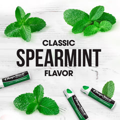 ChapStick Classic Spearmint bulk 12-pack packaging, everyday moisturization at hand.