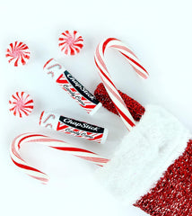 ChapStick Candy Cane envase compacto ideal para bolso.