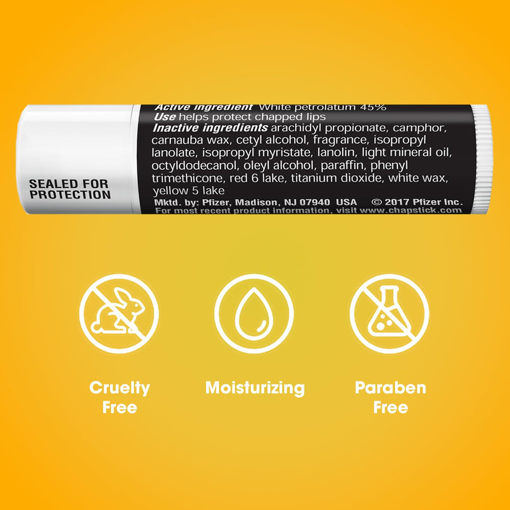 ChapStick Original, conservar y usar continuamente durante más tiempo.