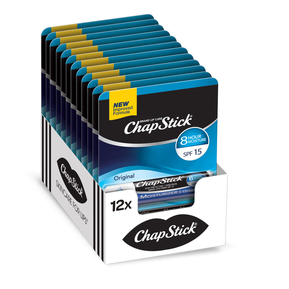 ChapStick Original Hidratante con SPF 15 en empaque compacto.