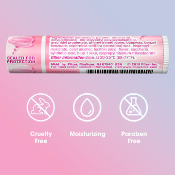 ChapStick Algodón de Azúcar, edición limitada con sabor agradable.