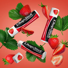 ChapStick Sabor Fresa: bálsamo cremoso que suaviza labios y deja aroma veraniego