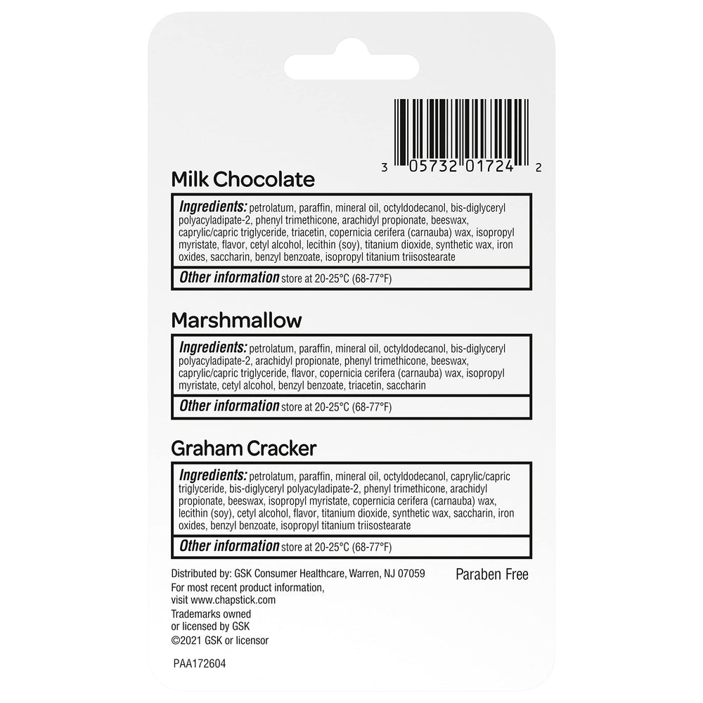 ChapStick S'more Portátil y Aplicación Fácil: ideal para llevar en bolso