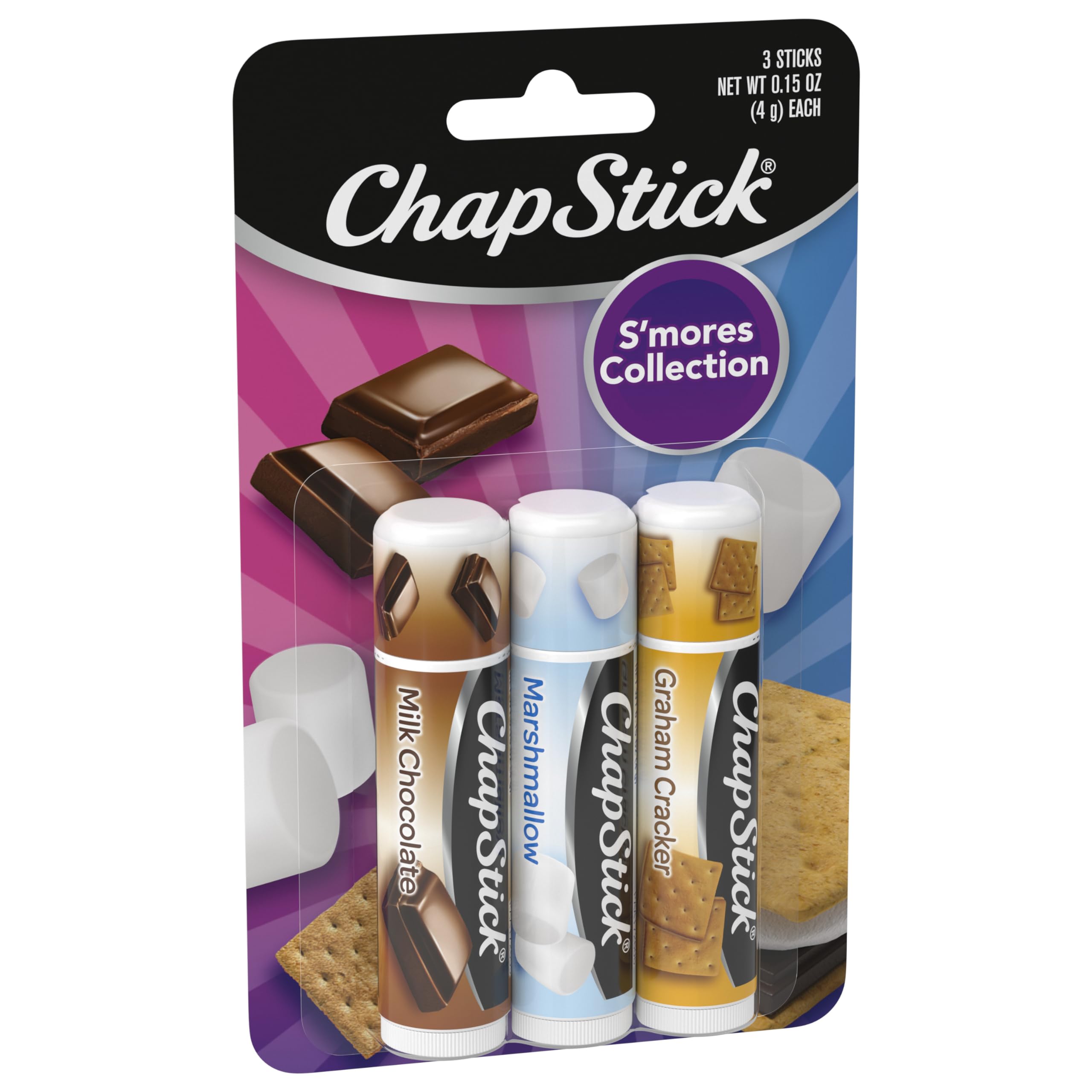 ChapStick S'more Sabor Chocolate con Leche: bálsamo suave con sabor delicioso