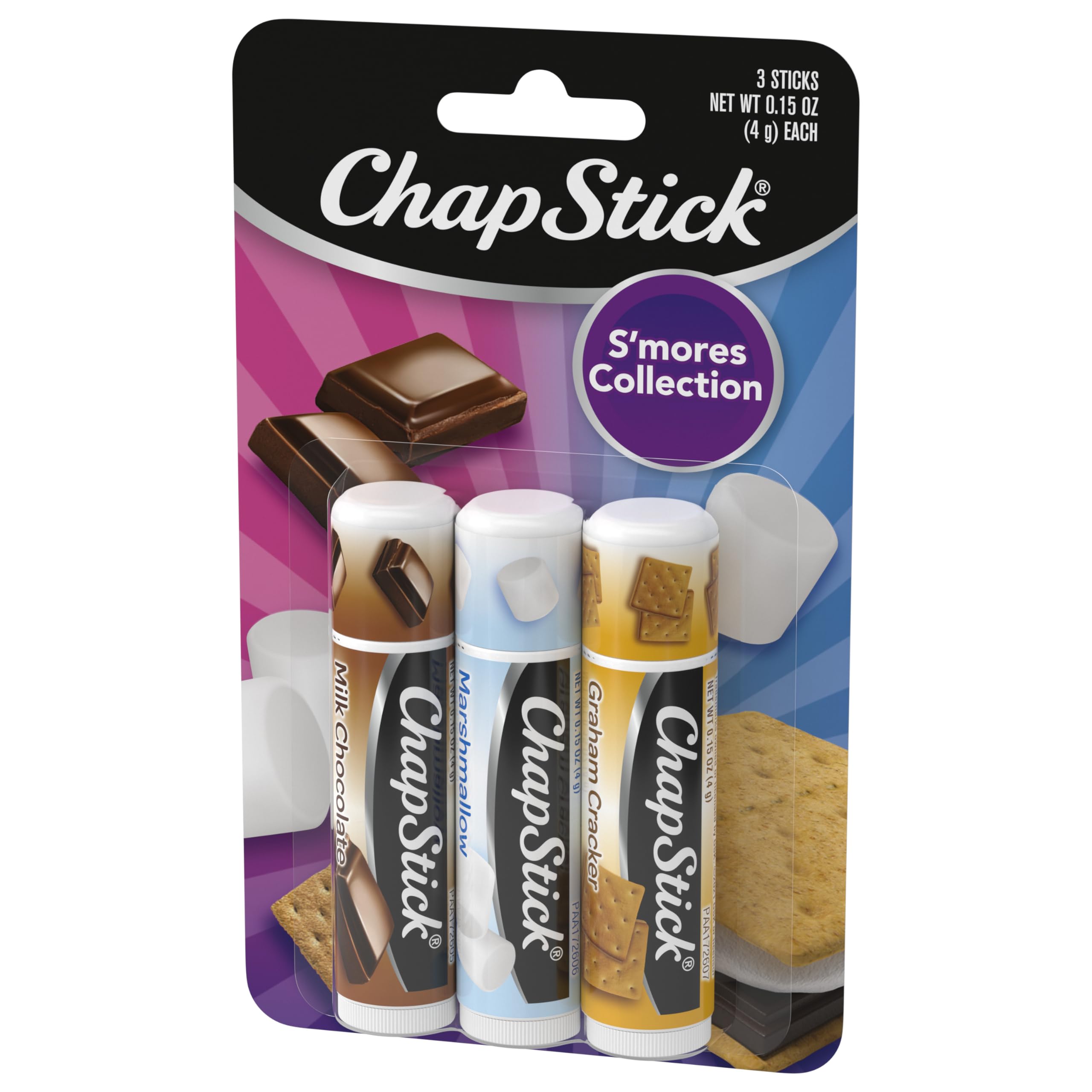 ChapStick S'more Sabor Malvavisco: aroma suave para labios cómodos