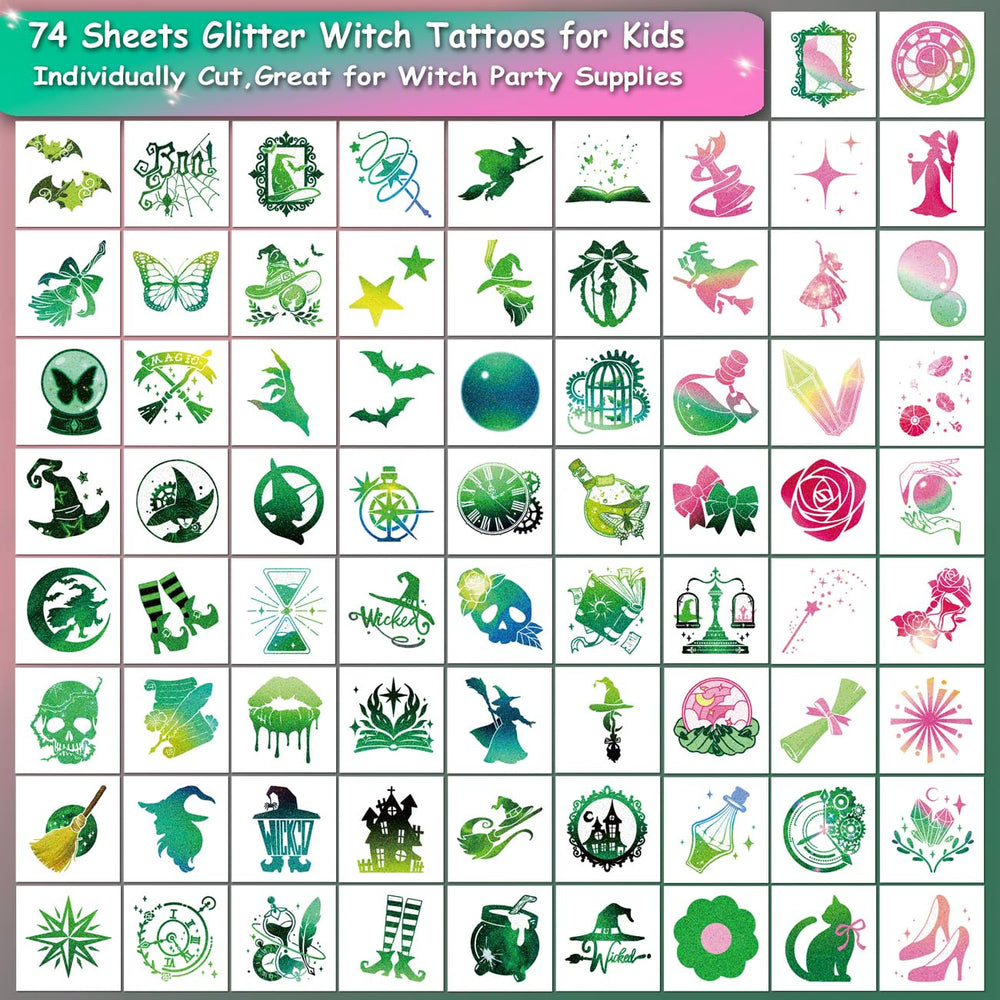 Tatuajes infantiles CHARLENT seguros y verdes para niños.
