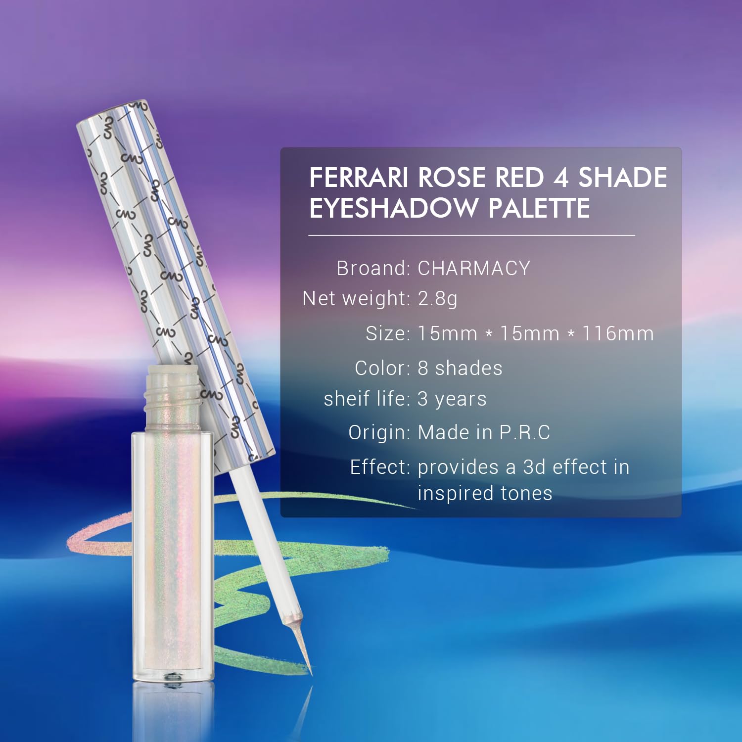 Delineador CHARMACY ideal como regalo para amigos o familiares