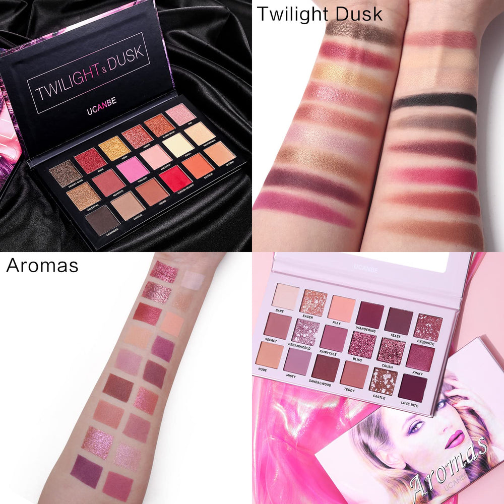 CHARMCODE Aromas Nude: paleta de 18 sombras con textura aterciopelada.
