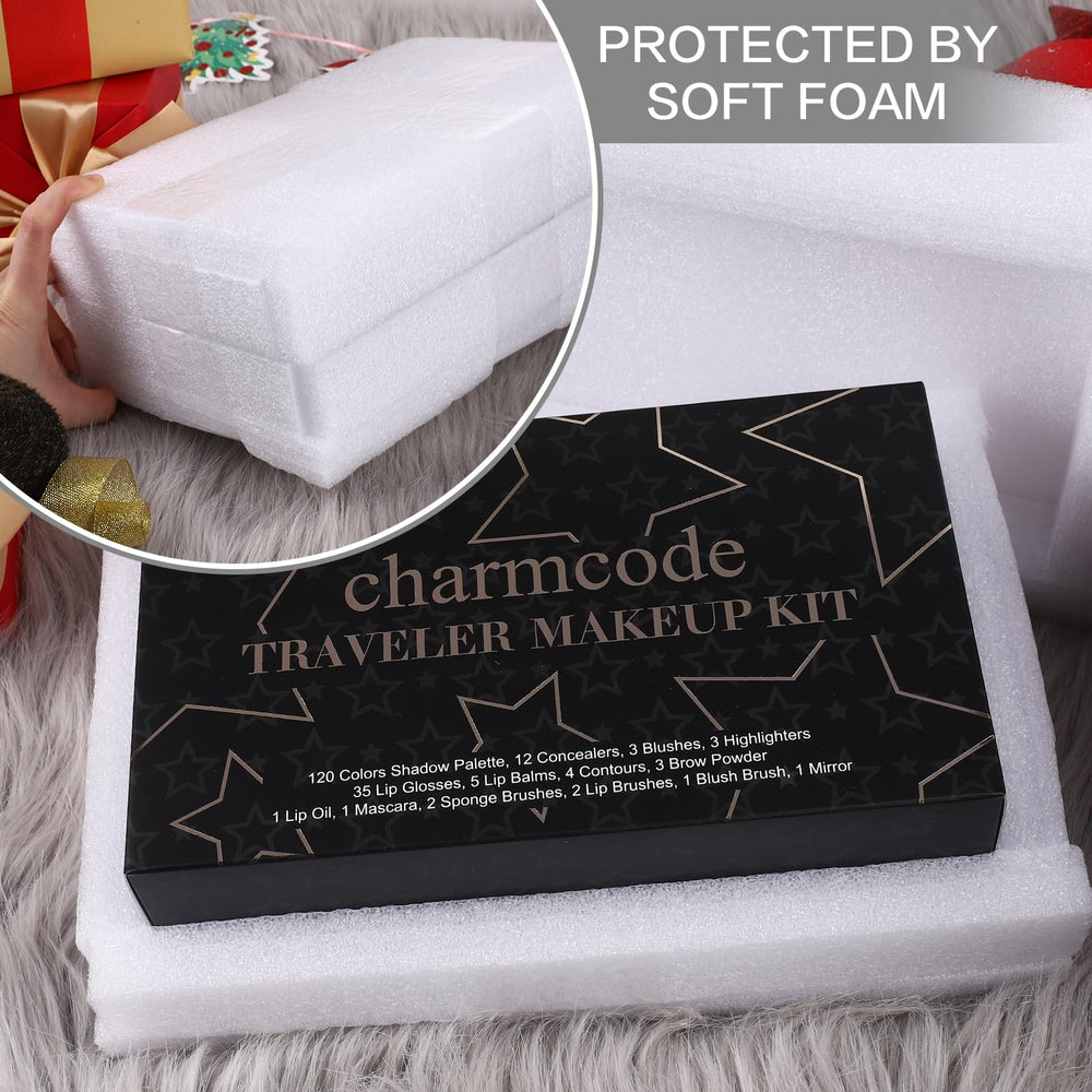 CHARMCODE espejo incorporado facilita retoques en cualquier lugar