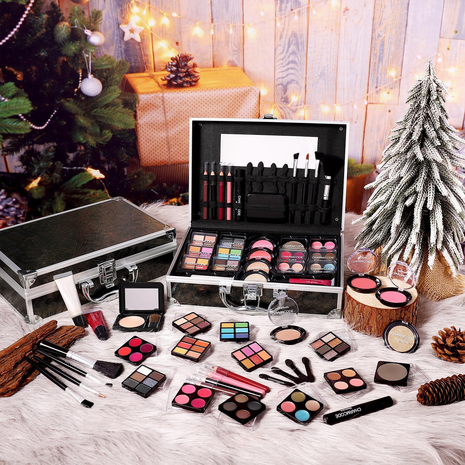 CHARMCODE paletas sombras 6 paletas con tonos mate y shimmer para looks versátiles.