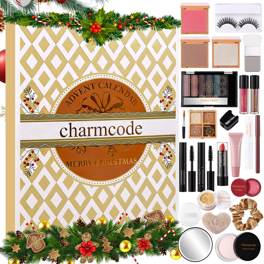 CHARMCODE pinceles kabuki, aplicación suave de polvos y rubor.