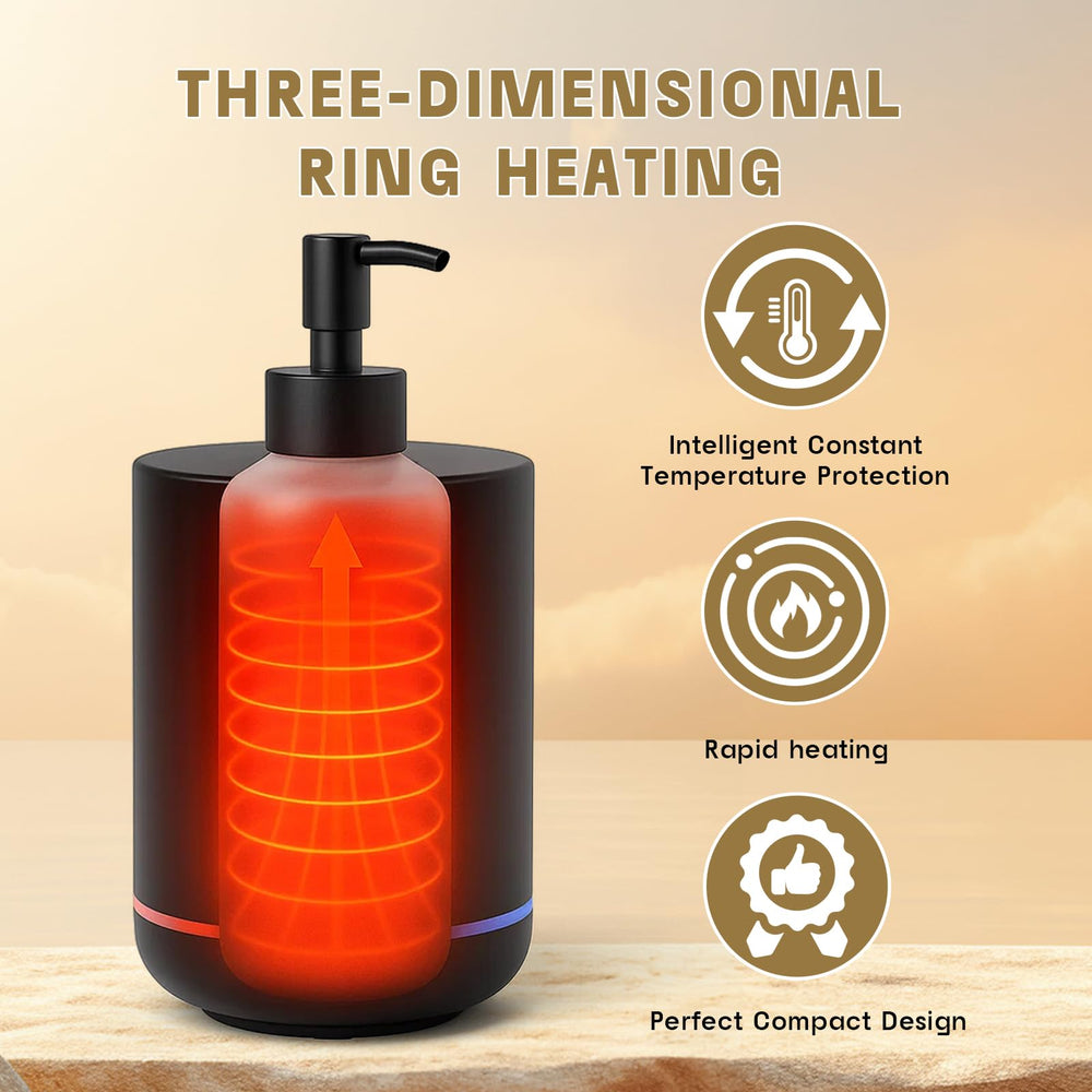 Charmkey calor 360° se reparte de forma uniforme.