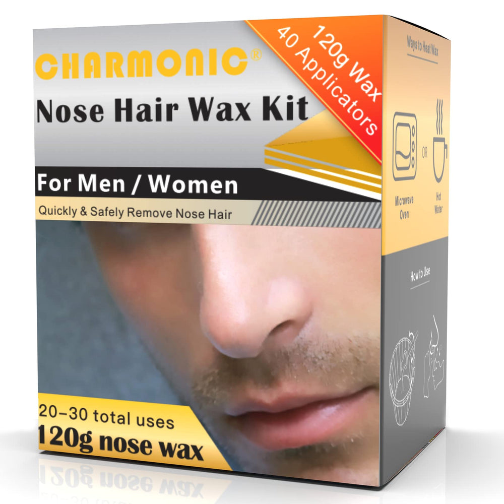 Charmonic kit cera nasal 120g - depilación rápida
