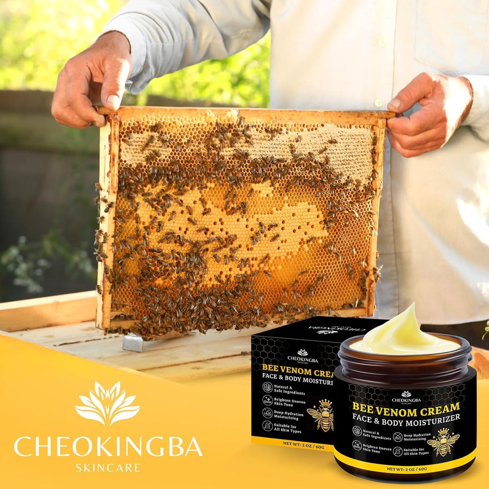 CHEOKINGBA envase de 60 g de crema veneno abeja