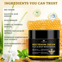 CHEOKINGBA crema veneno abeja textura suave para uso diario facial y corporal