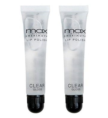 Cherimoya MAX Brillo labial claro con aplicador suave para uso rápido.