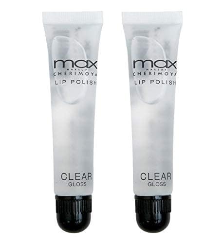 Cherimoya MAX Brillo labial claro con aplicador suave para uso rápido.