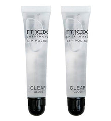 Cherimoya MAX Brillo labial claro con aplicador suave para uso rápido.