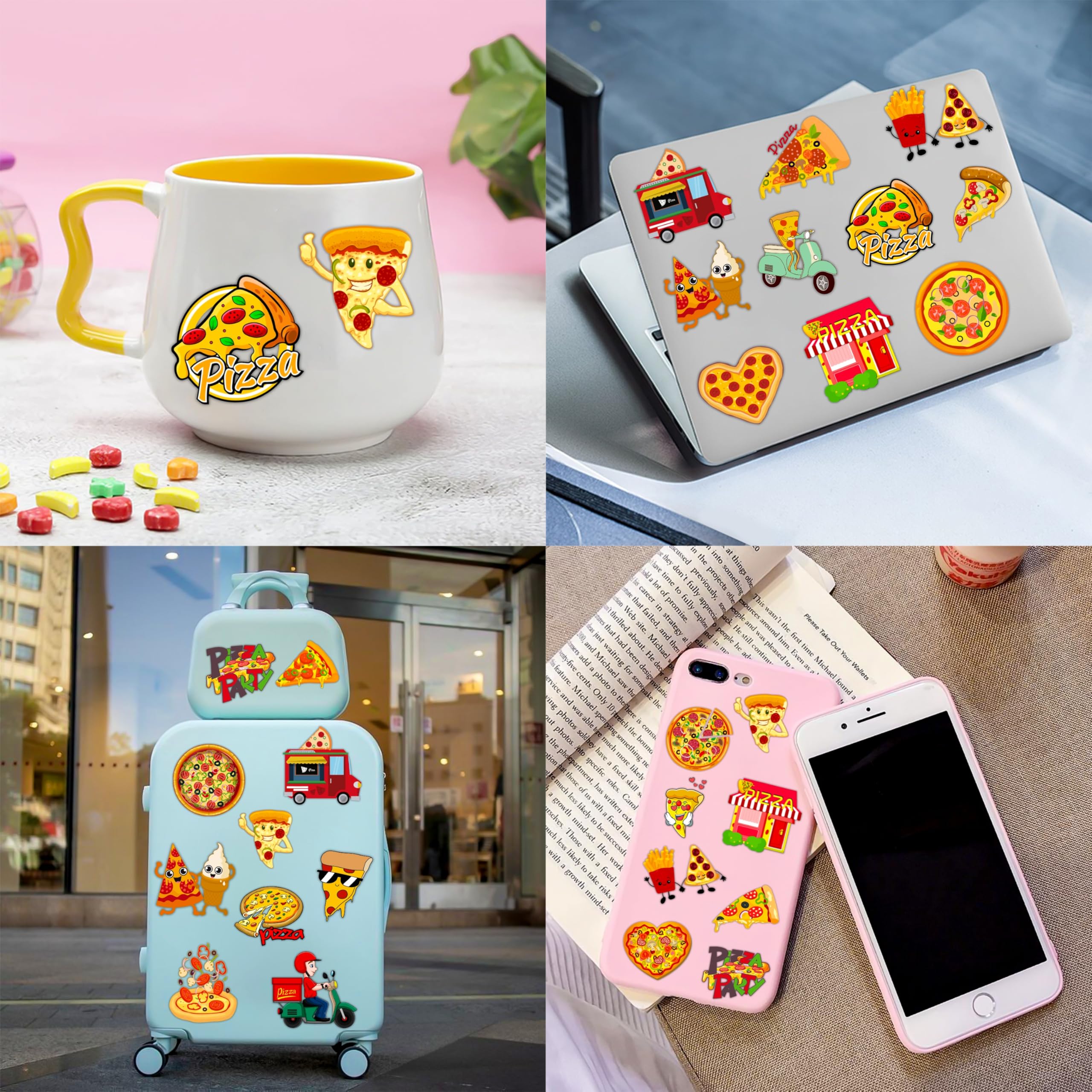 Decoración temática Cherisnowy pizza para eventos memorables.