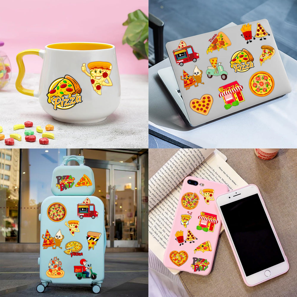 Decoración temática Cherisnowy pizza para eventos memorables.