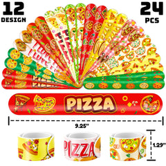 Set de fiesta Cherisnowy pizza, ideal para regalos y decoraciones.