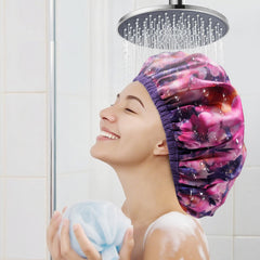 Interior de microfibra absorbente CHFONG para secar el cabello rápidamente