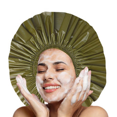 Gorro CHFONG con elastico resistente ofrece ajuste cómodo al cabello grueso