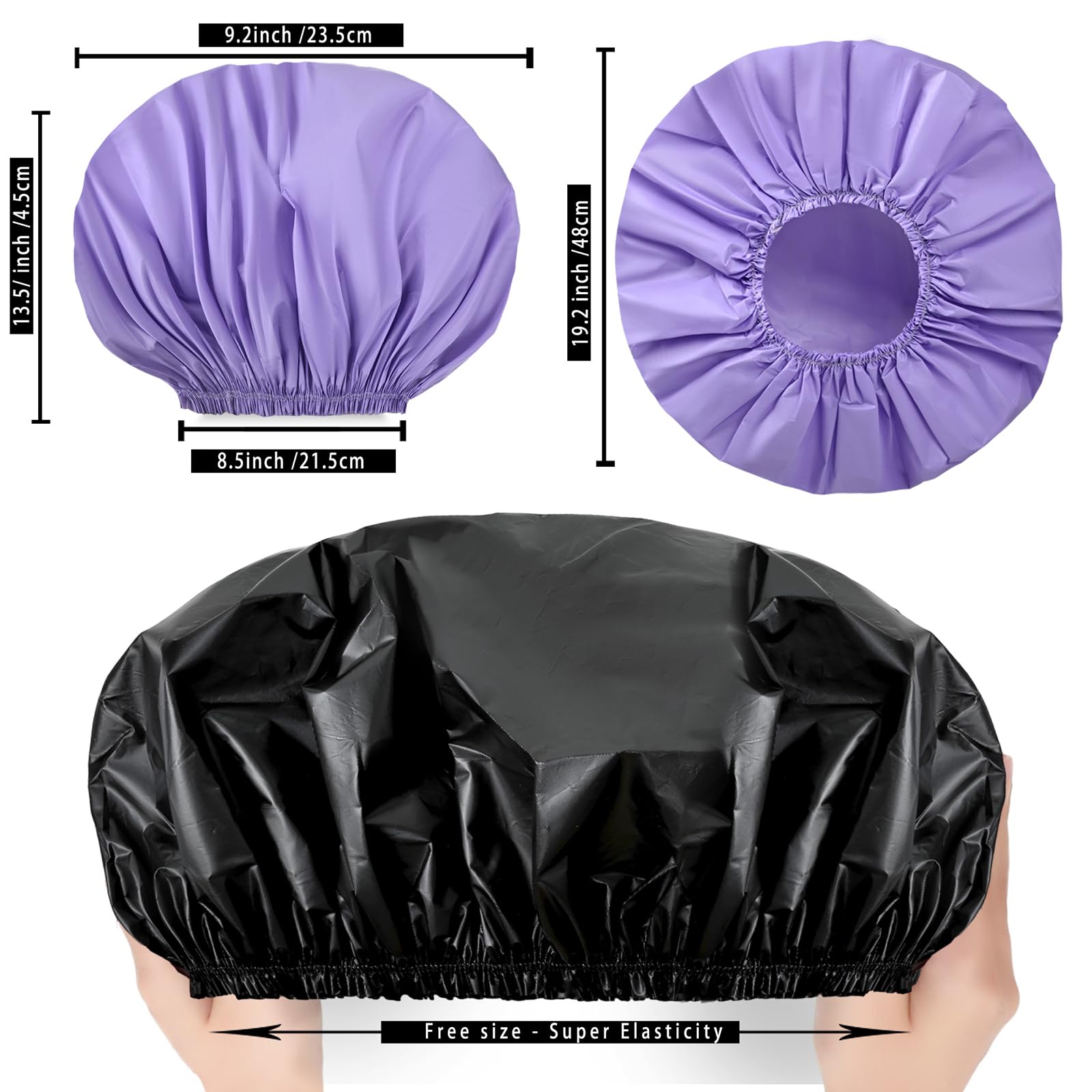 CHFONG gorro-ducha-uso-cocina-limpieza: ideal para tareas domésticas sin mojar el cabello.