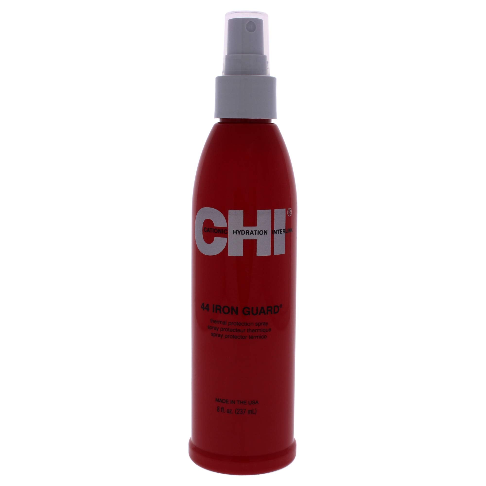 CHI 44 Iron Guard hair shine after use with protective mist and moisture